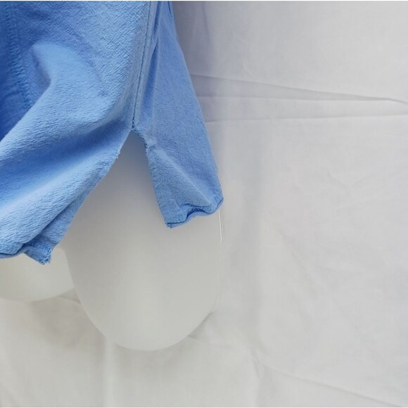 Stephanie Rogets by Fashion Trends Sleeveless Button Down 100% Cotton Women's M. - Picture 5 of 8